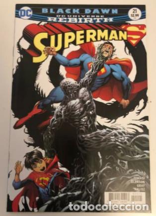 C&oacute;mics: Superman Rebirth #21 DC Universe Black Dawn Chapter 2 - Foto 1