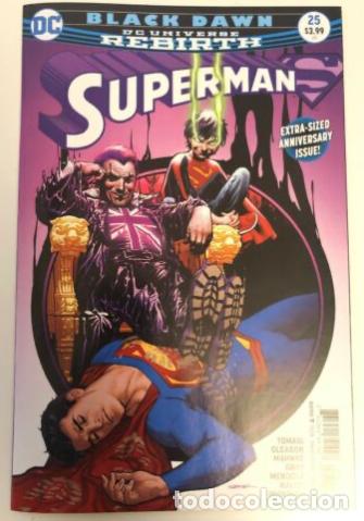 C&oacute;mics: Superman Rebirth #25 DC Universe Black Dawn Chapter 6 Extra-Sized - Foto 1