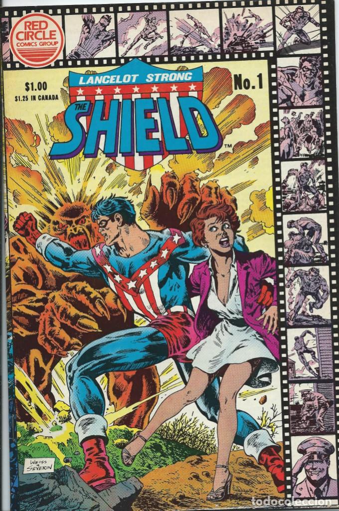 Comics : Shield n&ordm; 1 Red Circle Comics