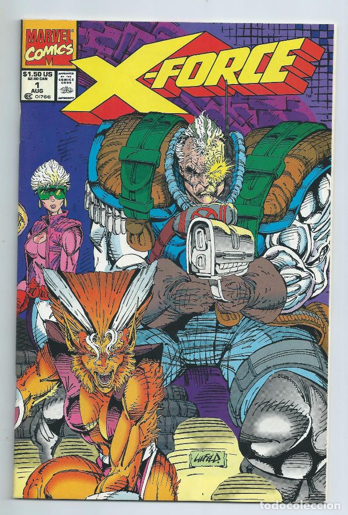 C&oacute;mics: X-FORCE N&ordm; 1 (AGOSTO, 1991). ORIGINAL MARVEL. NUEVO - Foto 1