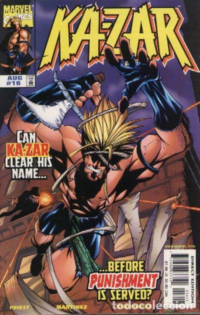 C&oacute;mics: KA-ZAR #16, MARVEL, 1.998, USA - Foto 1