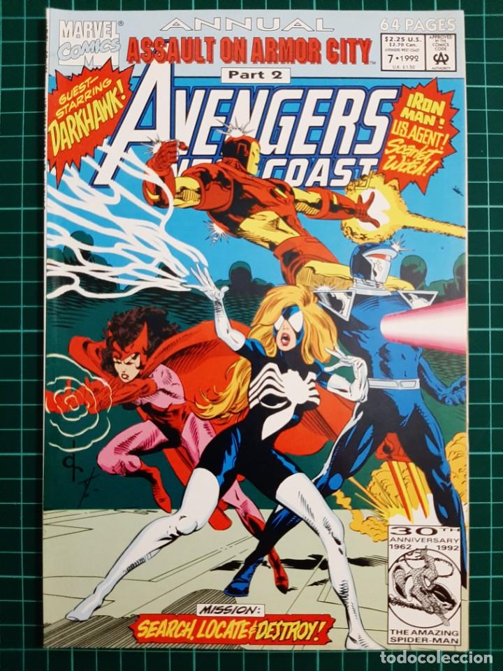 C&oacute;mics: AVENGERS WEST COAST ANNUAL, 7 (1992) - Marvel Comics - Foto 1