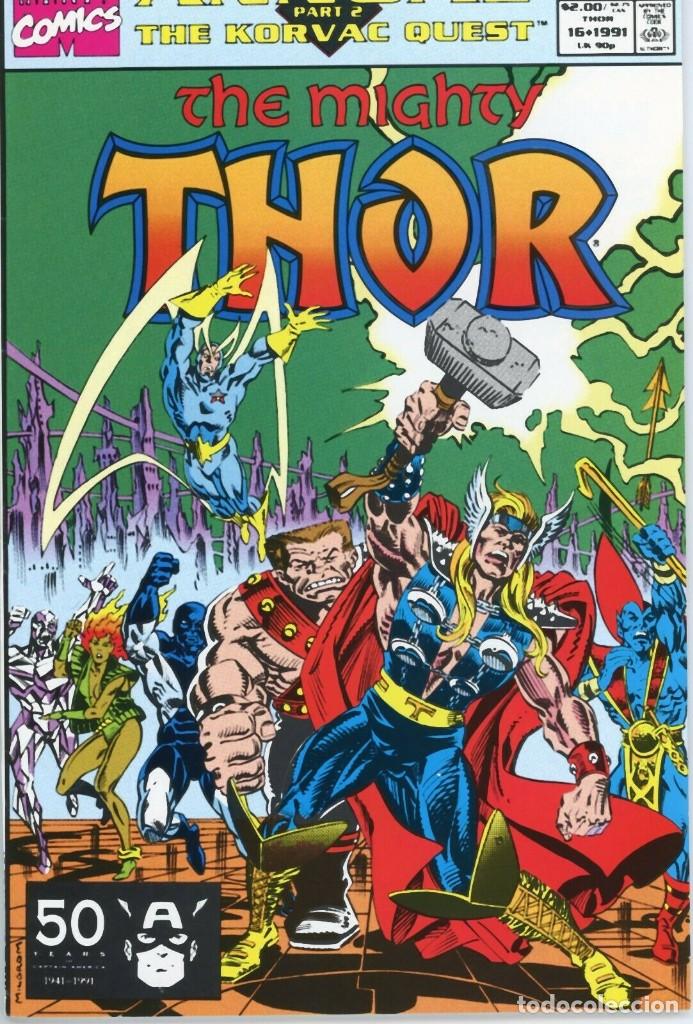 C&oacute;mics: Thor Annual #16 Marvel Comics 1991 - Foto 1