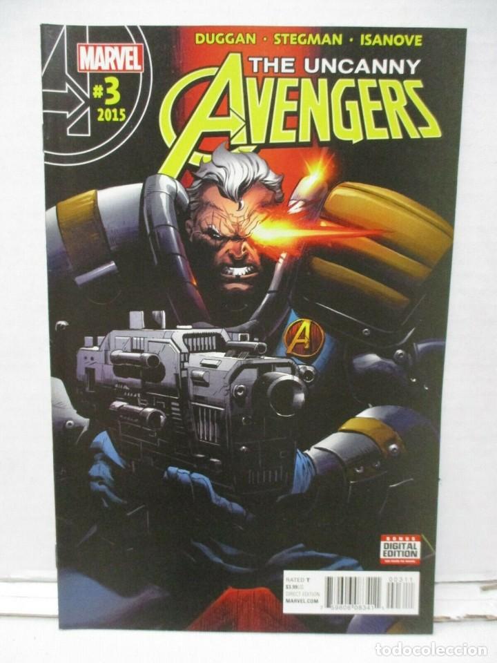 C&oacute;mics: Uncanny Avengers #3 - Marvel comics 2015 Series - Foto 1