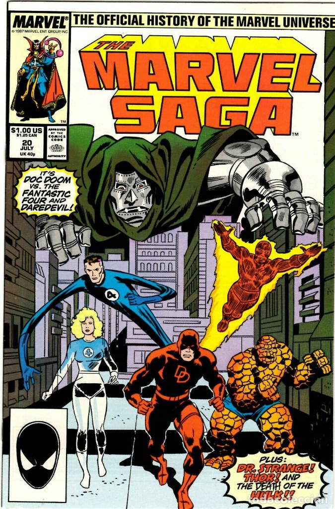 C&oacute;mics: MARVEL SAGA #20 - JULY 1987 - - Foto 1