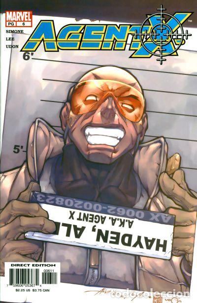 C&oacute;mics: AGENT X #6, MARVEL, 2.003, USA - Foto 1