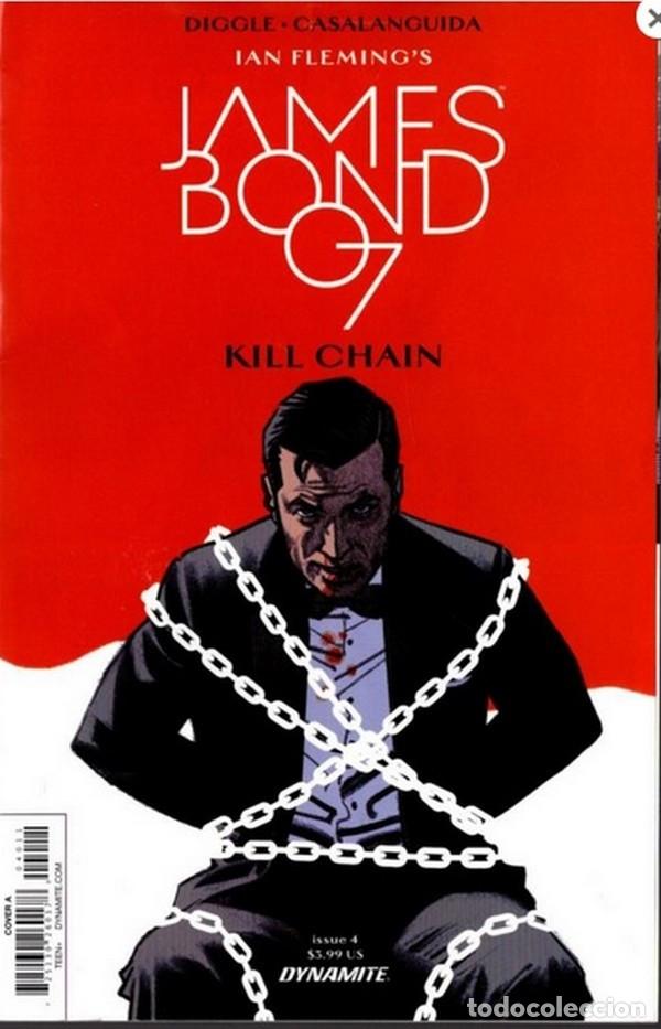 C&oacute;mics: JAMES BOND KILL CHAIN #4 DYNAMITE COMIC USA IDIOMA INGLES - Foto 1