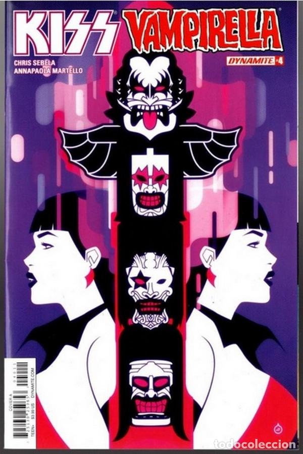 C&oacute;mics: KISS VAMPIRELLA #4 DYNAMITE COMIC USA IDIOMA INGLES - Foto 1