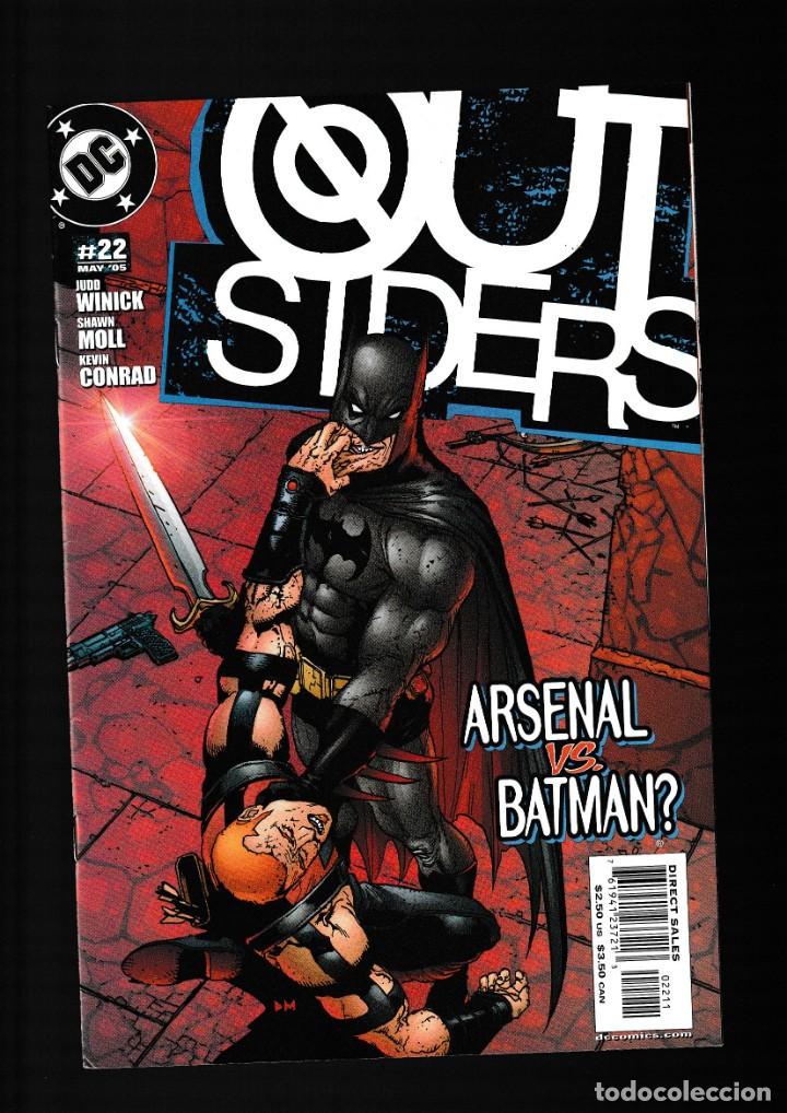 outsiders 22 - dc 2005 nm / arsenal vs batman - Buy Antique comics from the  . on todocoleccion