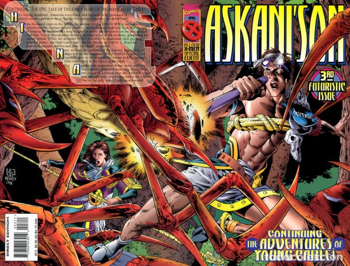 C&oacute;mics: ASKANISON #3, MARVEL, 1.996, USA - Foto 1