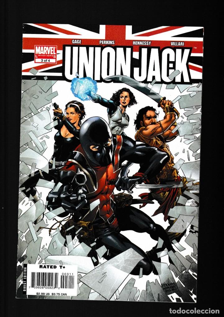 C&oacute;mics: UNION JACK 3 - MARVEL 2007 VFN/NM - Foto 1