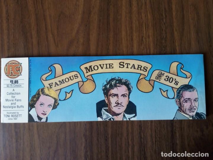 Comics: Famous Movie Stars of the 30's. A Collection for Movie Fans and Nostalgia Buffs - Toni Rosett