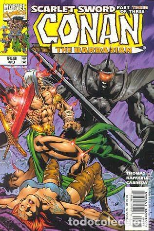 C&oacute;mics: Conan Scarlet Sword (1998 MARVEL) COMPLETA 3 N&ordm; - Foto 3