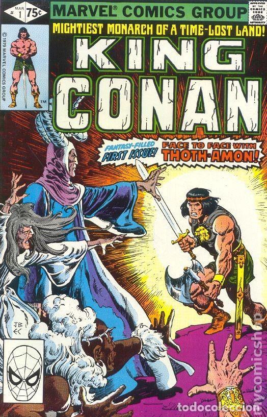 C&oacute;mics: Conan the King (1980 MARVEL) 51N&ordm; - Foto 1