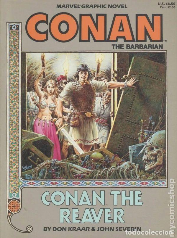 C&oacute;mics: Conan The Reaver GN (1987 Marvel) - Foto 1