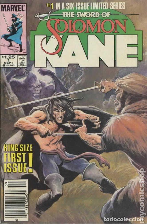 C&oacute;mics: Solomon Kane (1985 Marvel) COMPLETA 6 N&ordm; - Foto 1