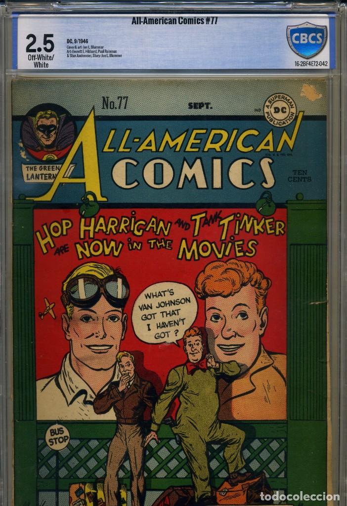 C&oacute;mics: ALL-AMERICAN COMICS# 77 CBCS 2.5 DE 1946 - Foto 1