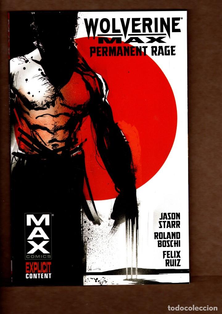 Wolverine Max Permanent Rage Tpb Marvel 1 Comprar Comics Usa Antiguos En Todocoleccion