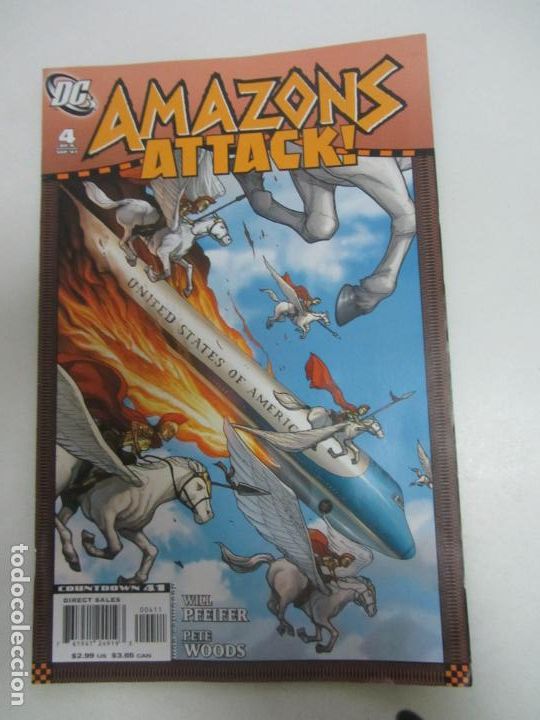 C&oacute;mics: AMAZONS ATTACK N&ordm; 4 DC 2007 USA INGLES AX38 - Foto 1