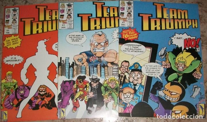 C&oacute;mics: Team Triumph (Lote de 3 Numeros 2 3 4) en Ingles - Foto 1