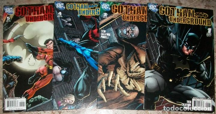 C&oacute;mics: Gotham (Underground) (Lote de 4 numeros 1 2 4 5) en Ingles - Foto 1
