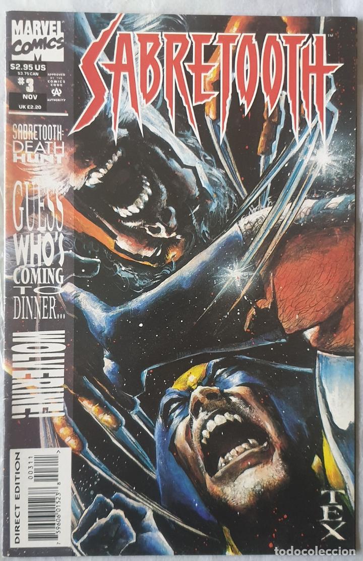 C&oacute;mics: Sabretooth #3 (Marvel, 1993) - Foto 1