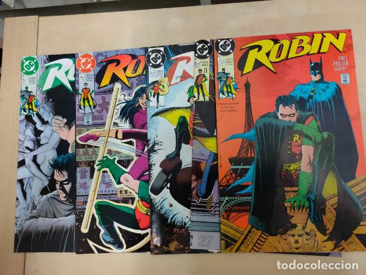 C&oacute;mics: Robin vol 1 Completo 1 2 3 4 5 DC 1990 - Foto 1