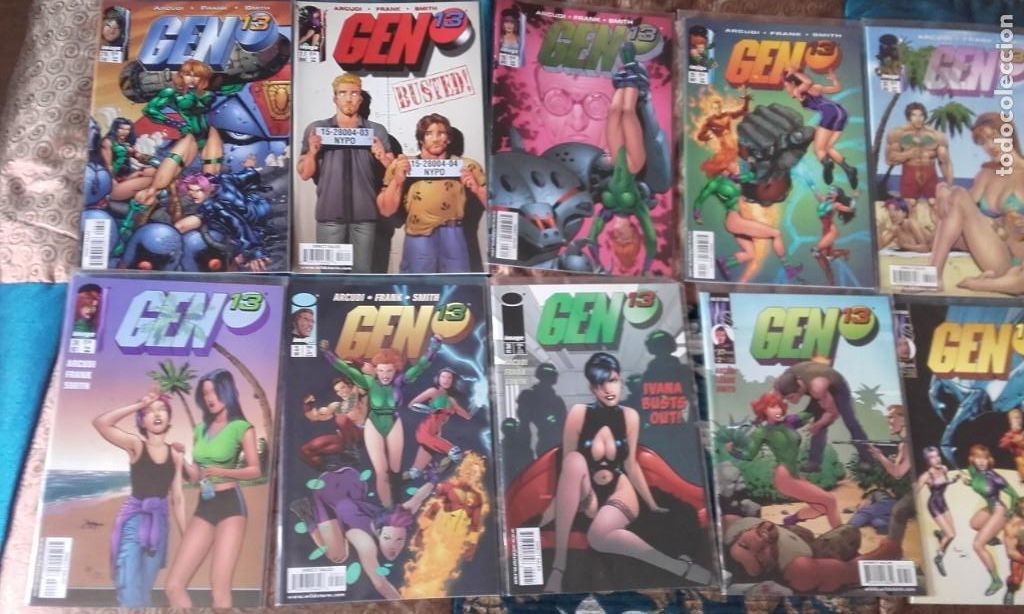 C&oacute;mics: Gen 13, vol. 2, lote de 43 n&uacute;meros - Foto 1