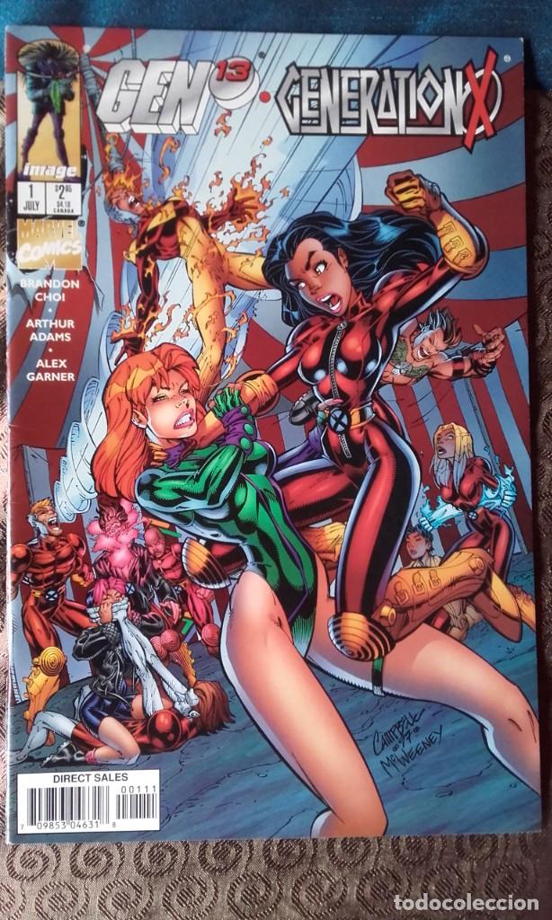 C&oacute;mics: Gen 13 Generation X 1. Arthur Adams, Brandon Choi - Foto 1