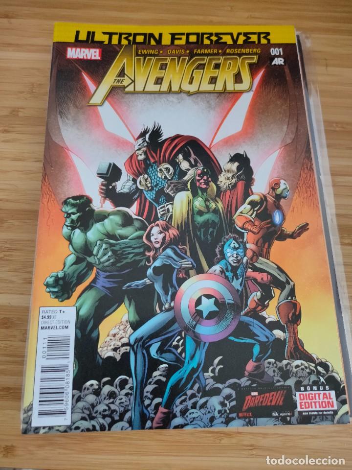 C&oacute;mics: Avengers Ultron Forever 1 Marvel - Foto 1