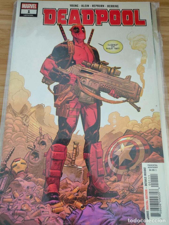 C&oacute;mics: Deadpool 1 LGY 301 Marvel 2018 - Foto 1