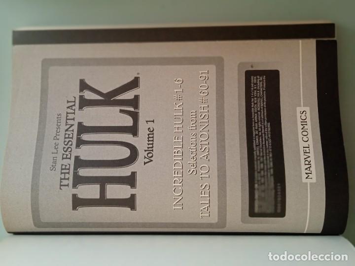 C&oacute;mics: THE ESSENTIAL MARVEL COMICS HULK - Foto 4