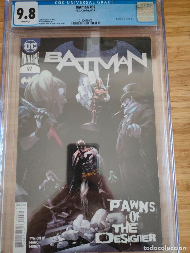 C&oacute;mics: Batman 92 vol 3 DC 9.8 CGC Graded 2020 - Foto 1