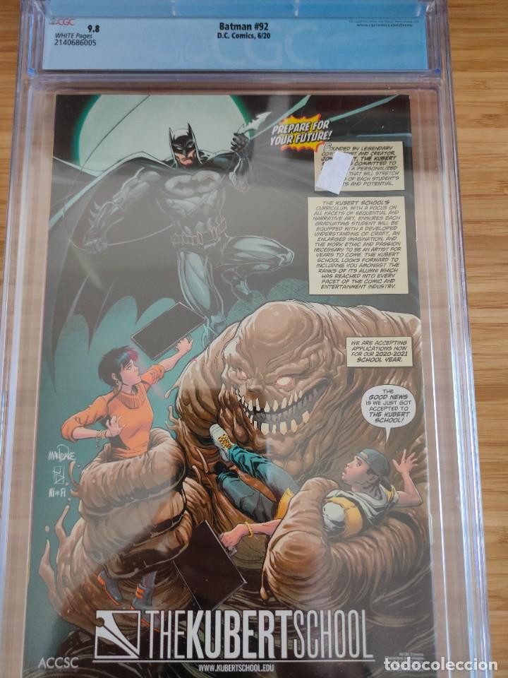 C&oacute;mics: Batman 92 vol 3 DC 9.8 CGC Graded 2020 - Foto 3