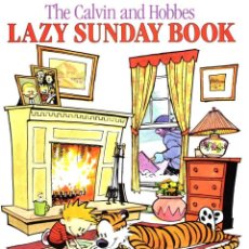 Cómics: THE CALVIN AND HOBBES LAZY SUNDAY BOOK, POR BILL WATTERSON (ANDREWS & MCMILL, 1996). EN INGLÉS.. Lote 245215545