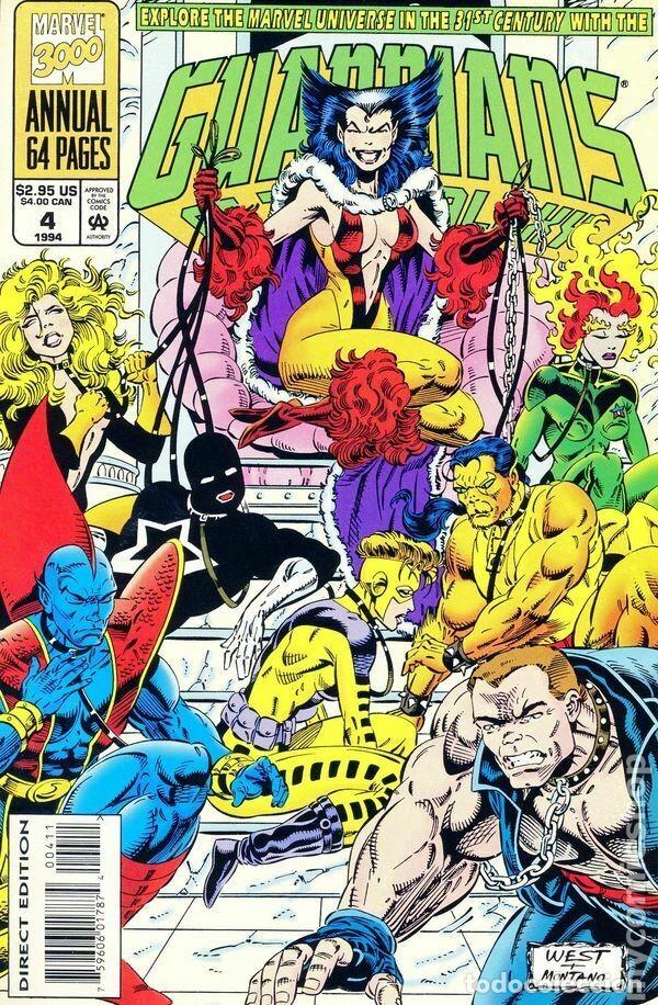 Fumetti: Guardians of the Galaxy Annual #4 1994. MARVEL COMICS.