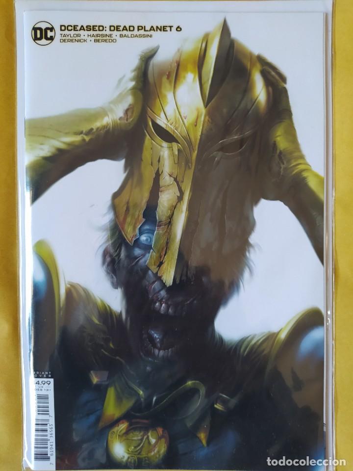 Comics: COMIC USA- DCEASED:DEAD PLANET #6(VARIANT COVER)-2020-NM -DC-NM-BOLSA & BACKBOARD