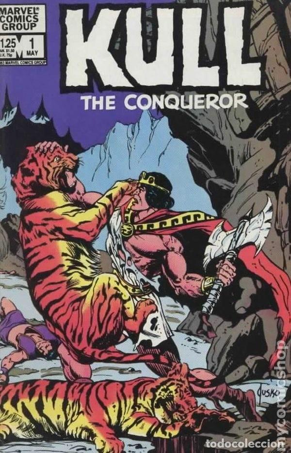 C&oacute;mics: Kull the Conqueror (1983 MARVEL 3&ordm; Series) COMPLETA 10 N&ordm; - Foto 1