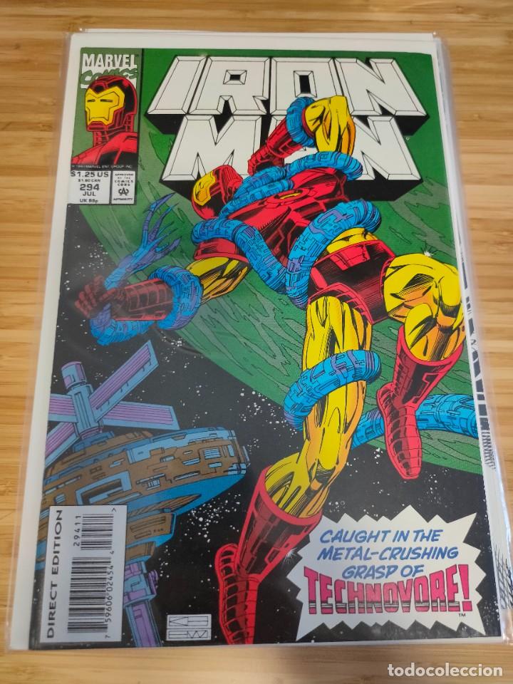 C&oacute;mics: Iron Man 294 vol 1 Marvel (1968 Series) War Machine - Foto 1