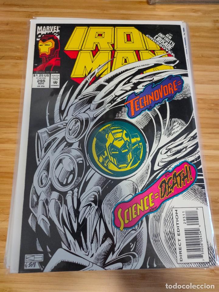 C&oacute;mics: Iron Man 295 vol 1 Marvel (1968 Series) War Machine - Foto 1