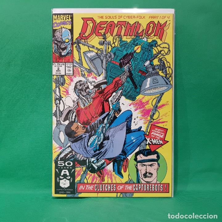 C&oacute;mics: DEATHLOK 2 - MARVEL 1991 / VFN &bull;NM - Foto 1