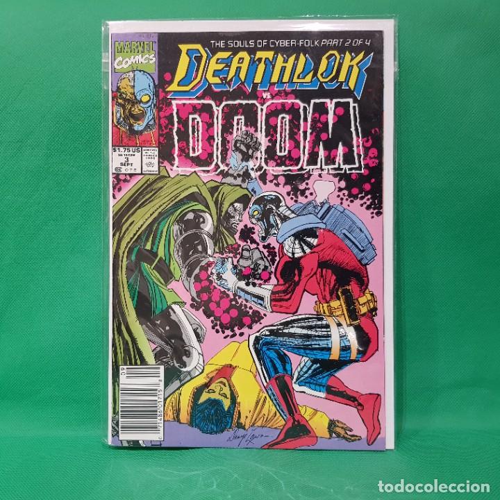 C&oacute;mics: DEATHLOK 3 - MARVEL 1991 / VFN &bull;NM - Foto 1