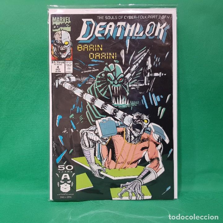 C&oacute;mics: DEATHLOK 4 - MARVEL 1991 / VFN &bull;NM - Foto 1