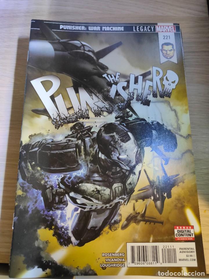 C&oacute;mics: The Punisher 221 2018 Marvel - Foto 1