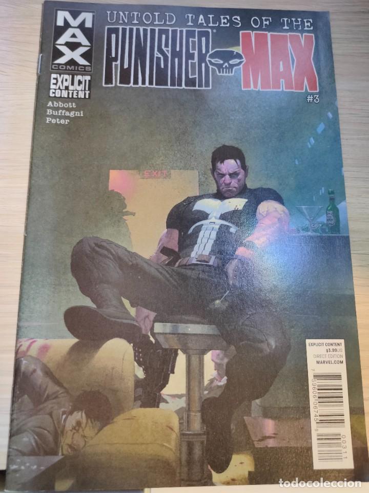 C&oacute;mics: Untold Tales of The Punisher Max 3 Marvel