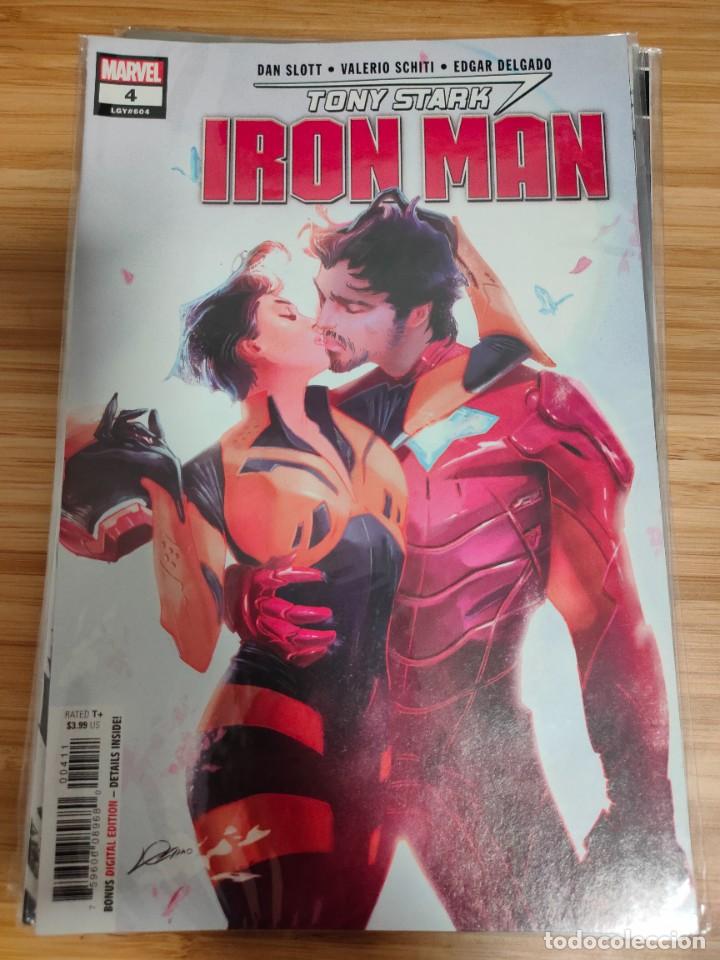 C&oacute;mics: Tony Stark Iron Man 4 Marvel Legacy 604 - Foto 1