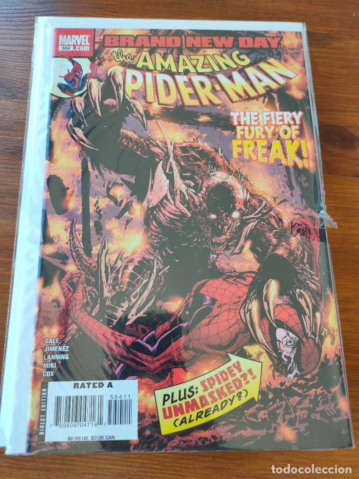 C&oacute;mics: The Amazing Spider Man 554 Marvel - Foto 1