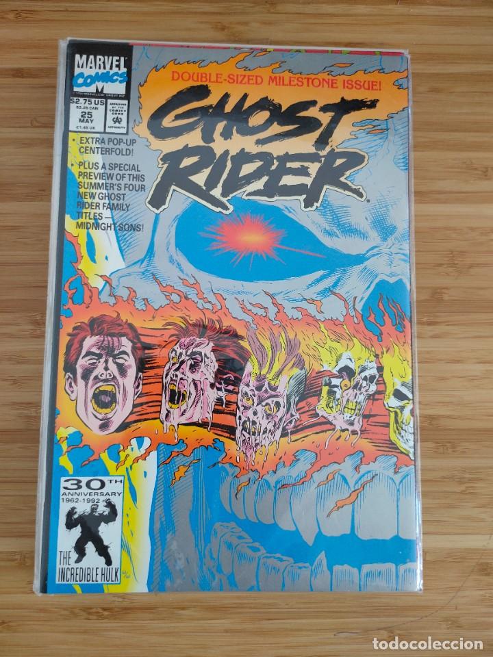 C&oacute;mics: Ghost Rider 25 vol 2 (1990 Series) Marvel - Foto 1