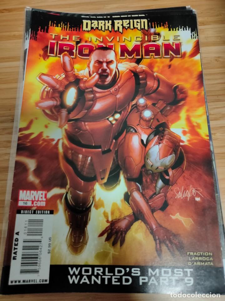 C&oacute;mics: The Invincible Iron Man 16 (2008 Series) Marvel - Foto 1