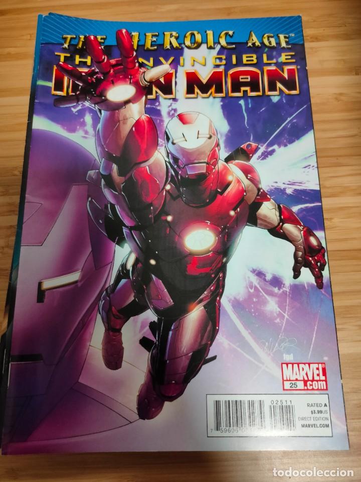 C&oacute;mics: The Invincible Iron Man 25 (2008 Series) Marvel - Foto 1
